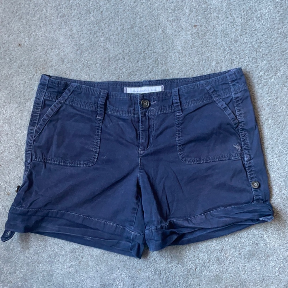 Blue Abercrombie & Fitch Shorts